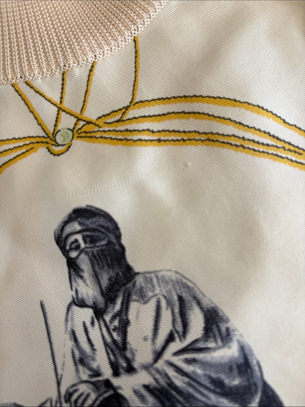 Vintage Hermes silk top - Picture 5 of 7